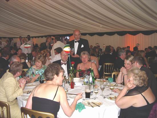 Sandbach RUFC Annual Dinner Dance - Sam Rowbottom, George sparrow, Paul Whittaker